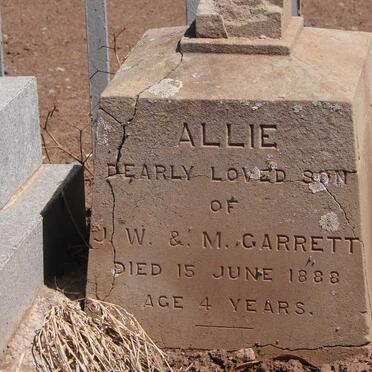 GARRETT Allie -1888