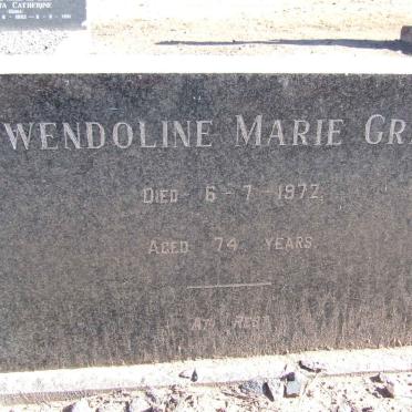 GRANT Gwendoline Marie -1972