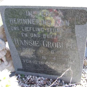 GROBLER Hansie 1961-1965