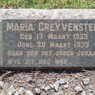 GREYVENSTEIN Marie 1933-1933