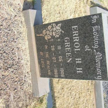 GREEN Errol H.H. 1906-1989