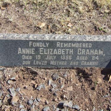 GRAHAM Annie Elizabeth -1956
