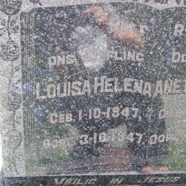 GRUNEWALD Louisa Helena 1947-1947