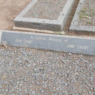 GRANT John &amp; Jane
