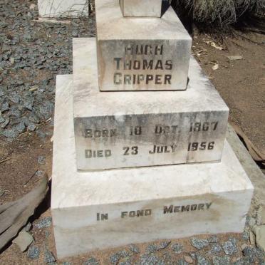 GRIPPER Hugh Thomas 1867-1956 &amp; Maude -1955 :: GRIPPER Margery Fielder 1906-1906