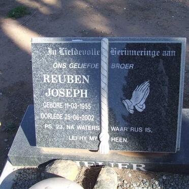 HEUER Reuben Joseph 1955-2002