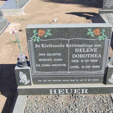 HEUER Helene Dorothea 1919-1996