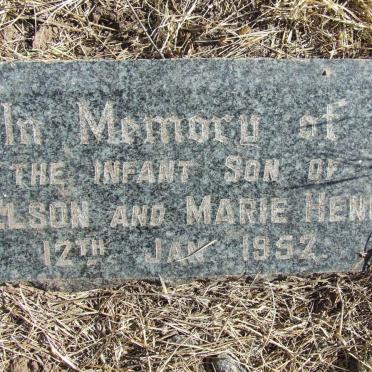 HENRY Baby 1952-1952