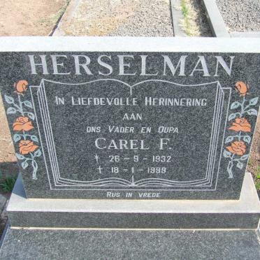 HERSELMAN Carel F. 1932-1999