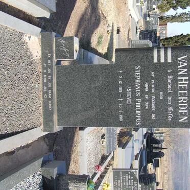 HEERDEN Stephanus Philippus, van 1919-1981