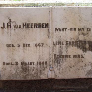 HEERDEN van Vanne