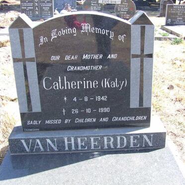 HEERDEN Catherine, van 1942-1990