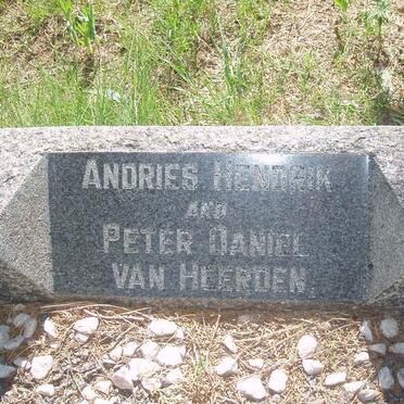 HEERDEN Andries Hendrik, van :: VAN HEERDEN Peter Daniel