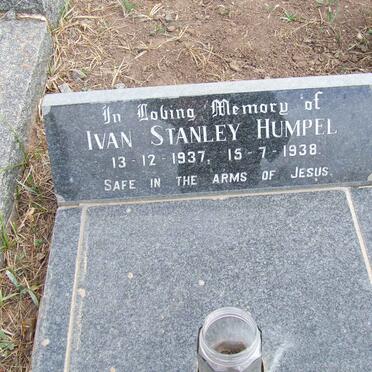 HUMPEL Ivan Stanley 1937-1938