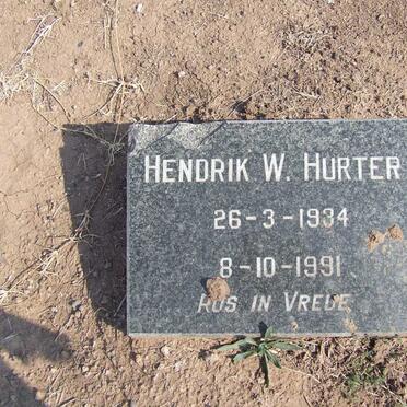 HURTER Hendrik W. 1934-1991