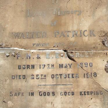 HURLEY Walter Patrick 1890-1918