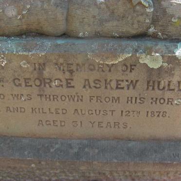 HULL George Askew -1878