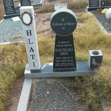 HLATI Mthuthuzeli Jimmy 1930-2000