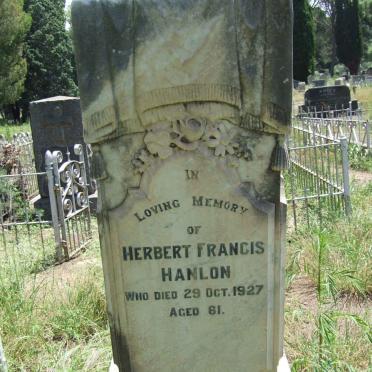 HANLON Herbert Francis -1927