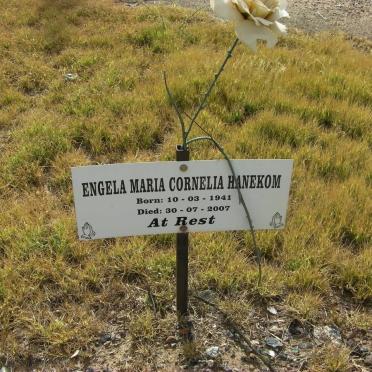 HANEKOM Engela Maria Cornelia 1941-2007