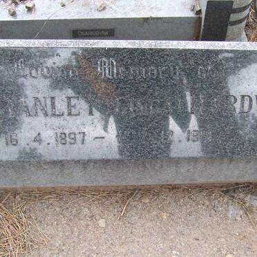 HARDWICK Stanley ? 1897-1961 :: RUDDOCK Dorothy 1898-1984 :: HARDWICK Hubert John 1901-1984