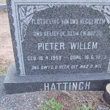 HATTINGH Pieter Willem 1959-1973