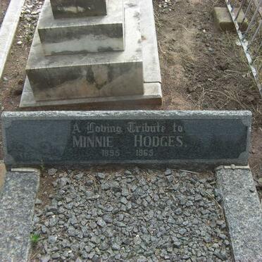 HODGES Minnie 1895-1965