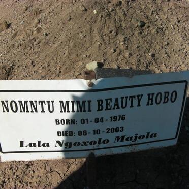 HOBO Nomntu Mimi Beauty 1976-2003