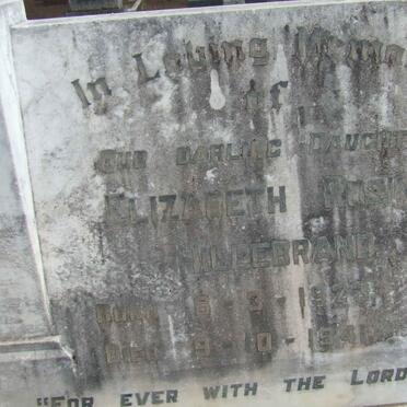 HILLEBRAND Elizabeth Rosina 1923-1941