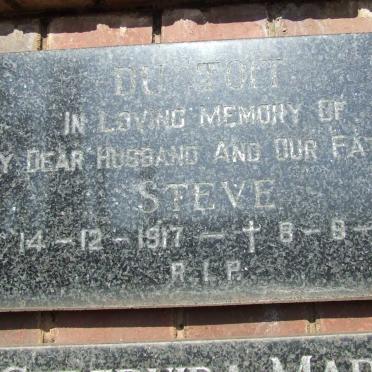 TOIT Steve, du 1917-1978