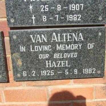 ALTENA Hazel, van 1925-1982