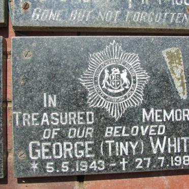 WHITE George 1943-1986