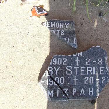 STERLEY Bobby 1900-1995 &amp; Thelma, 1902-1981