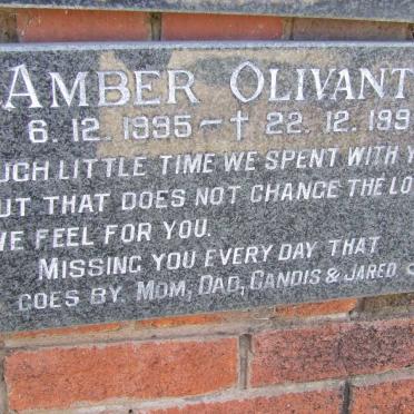 OLIVANT Amber 1995-1995