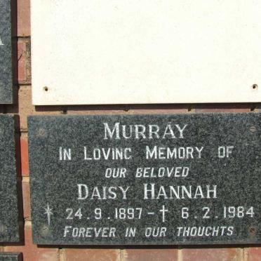 MURRAY Daisy Hannah 1897-1984