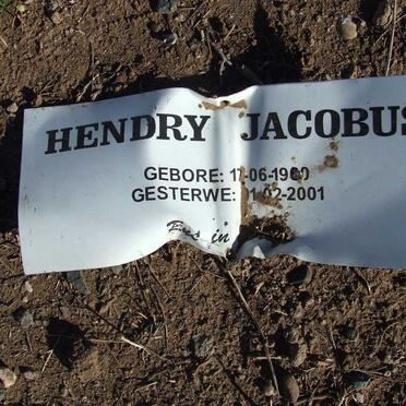 JACOBUS Hendry 1960-2001