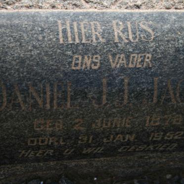 JACOBS Daniel J.J. 1878-1952