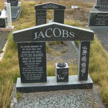 JACOBS Luvuyo Bassie 1968-2000