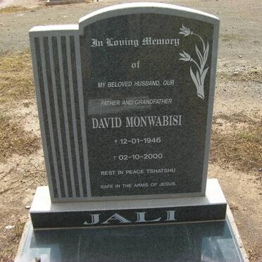 JALI David Monwabisi 1946-2000
