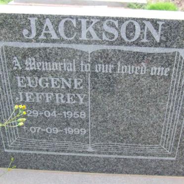 JACKSON Eugene Jeffrey 1958-1999