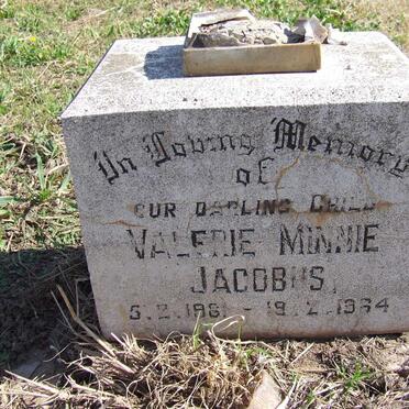 JACOBUS Valerie Minnie 1961-1964