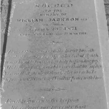 JACKSON William - 1871