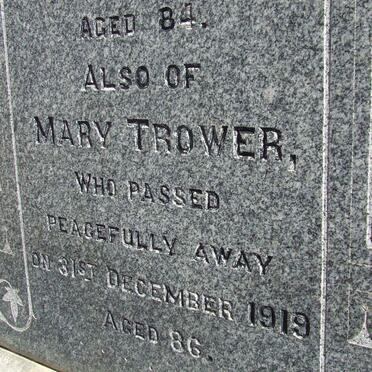 TROWER Mary -1919
