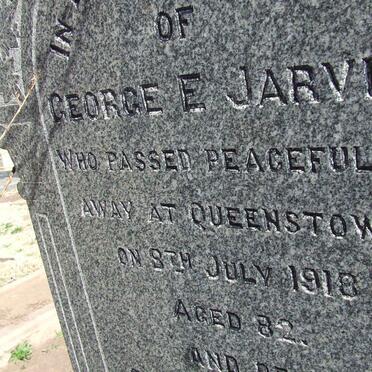 JARVIS George E. -1918