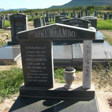 JIKUMLAMBO Joyce Lindelwa 1952-2001