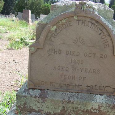 JOLLY Freddie Thainstome -1889