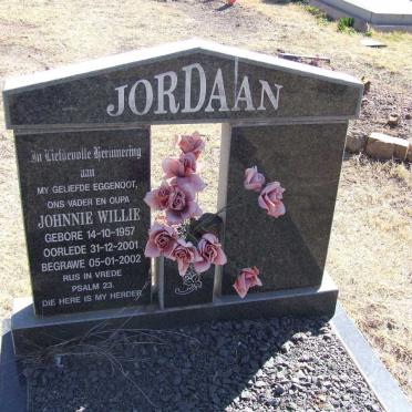 JORDAAN Johnny Willie 1957-2001