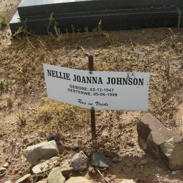 JOHNSON Nellie Joanna 1947-1999