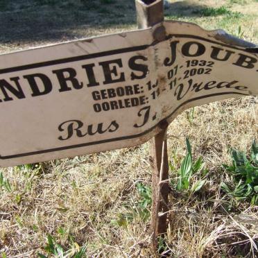 JOUBERT Andries 1932-2002