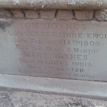 JOYNES Tom -1908 &amp; Mary - 1911